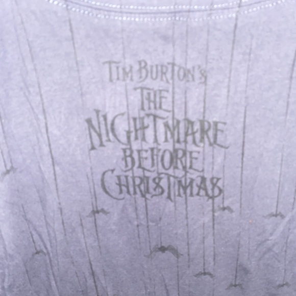 TIM BURTONS NIGHTMARE BEFORE CHRISTMAS JACK AND SALLY SIMPLY MEANT TO BE SHIRT - Picture 5 of 6
